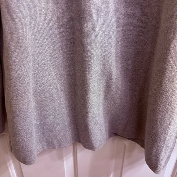 J. Crew Mercantile Light Gray Women's Sweater Blazer XXL - Picture 11 of 13